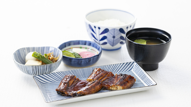 うなぎの蒲焼定食