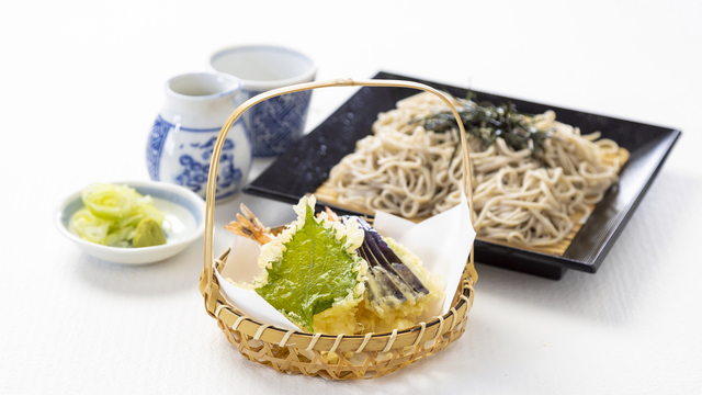 天ざるそば（冷）